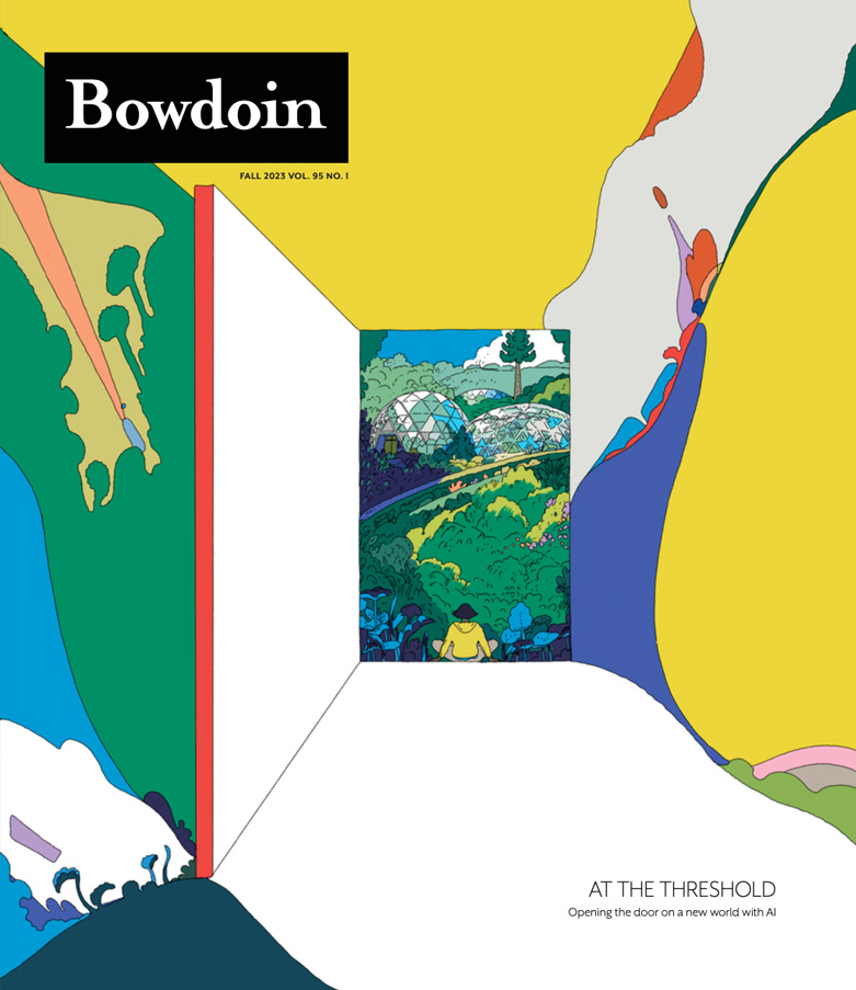 2023年秋季的封面Bowdoin杂志
