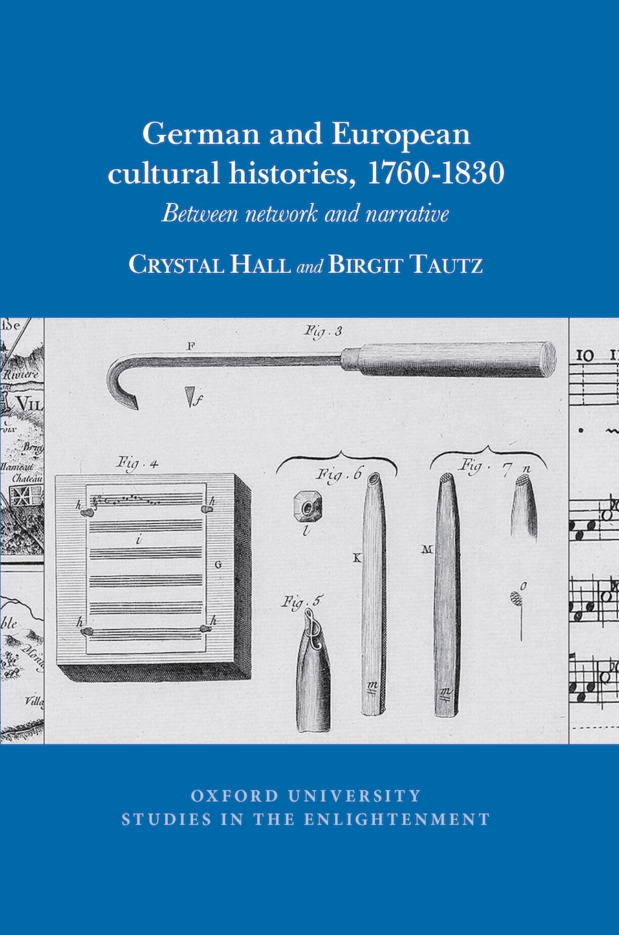 德国和欧洲文化历史的书籍封面，1760-1830：在网络和叙事之间