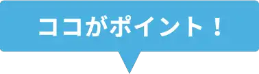 ココがポイント！